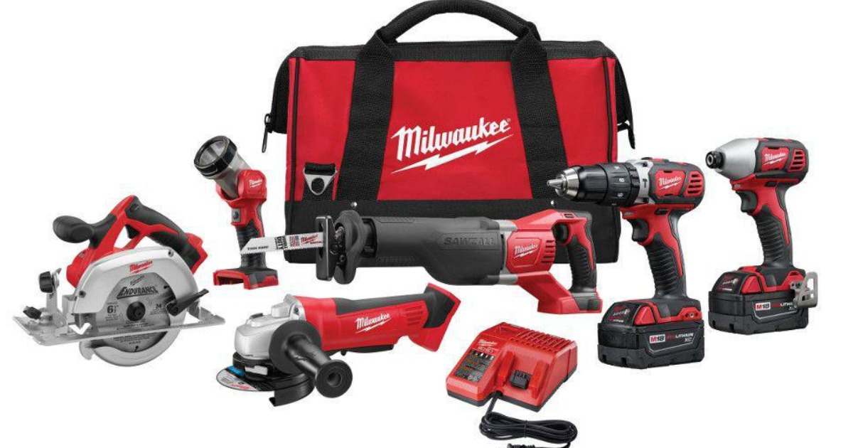Home Depot: Milwaukee M18 6-Tool Combo Kit Only $399 Shipped (Was $649