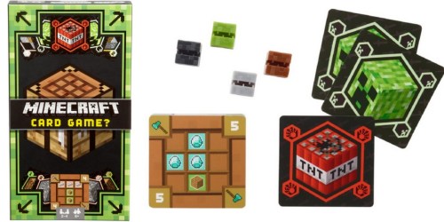 Minecraft Card Game by Mattel Only $4.97