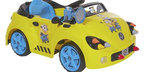 Walmart: Minions Sports Car Battery Powered Ride On ONLY $99 Shipped (Regularly $199)