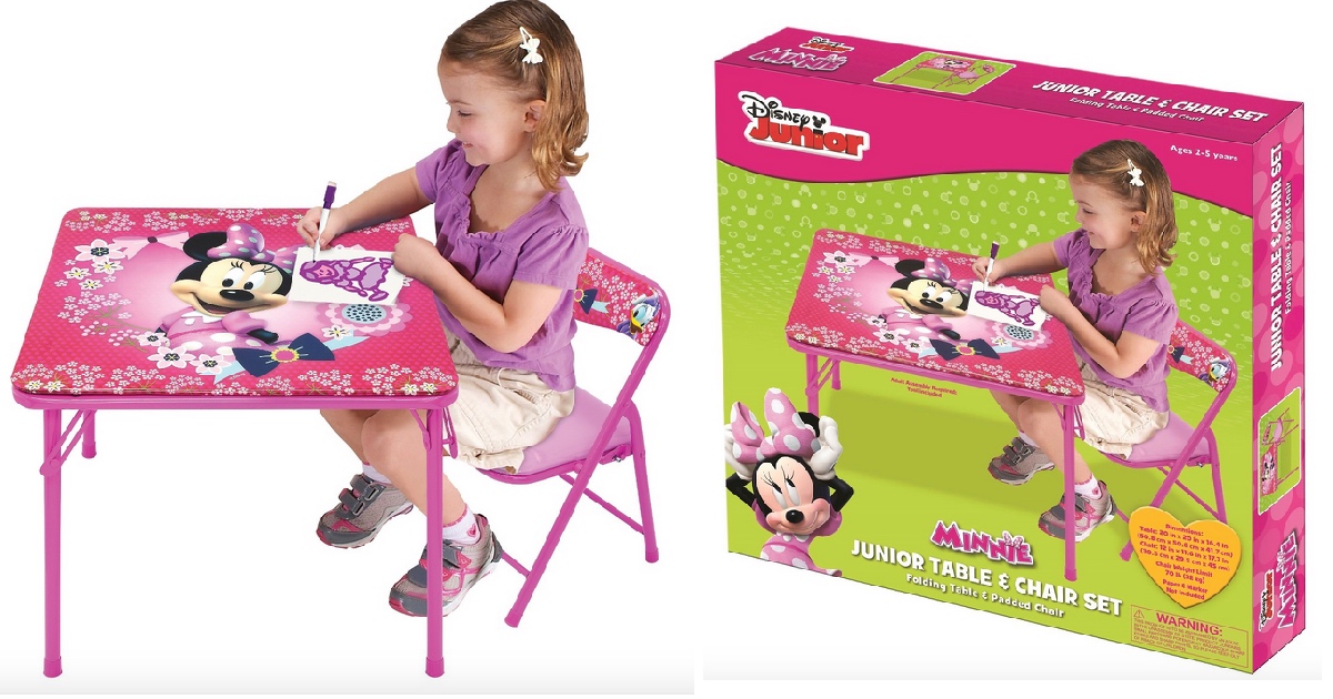 junior table and chair set