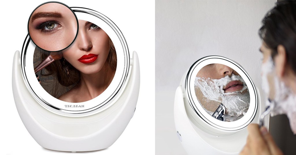 Amazon: Lighted Makeup Mirror Only $17.99 (Regularly $29.99) • Hip2Save