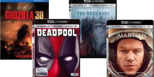 Target.com: The Revenant The Revenant 4K UltraHD/Blu-ray/Digital HD Combo ONLY $9.34 Shipped & More Deals