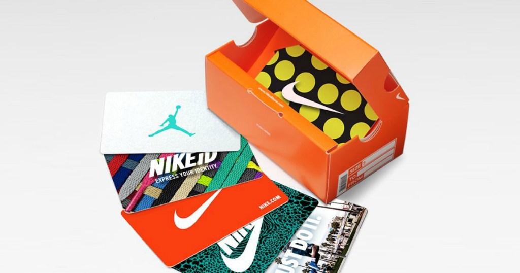 FREE 10 Bonus Nike eGift Card with 50 Nike Gift Card Purchase