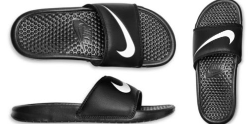 Nike Men’s Benassi Swoosh Sports Slides ONLY $9.99 Shipped (Regularly $19.99)
