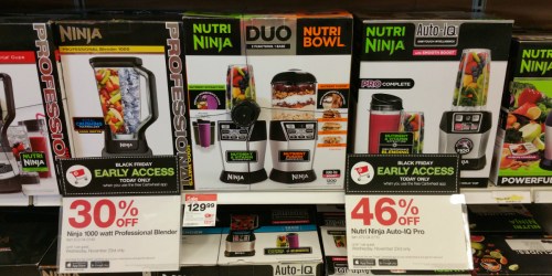 Target: *HOT* Up to 46% Off Ninja Master Prep Professional, Nutri Ninja Auto-IQ Pro & More