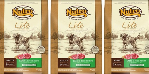Amazon: NUTRO Lite and Weight Management 15LB Adult Dry Dog Food Only $8.21 Shipped