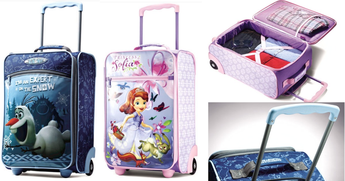 sofia the first luggage