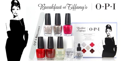 HSN.com: OPI Breakfast At Tiffany’s 9 Piece Mani Set + Polish Remover ONLY $23.90 Shipped