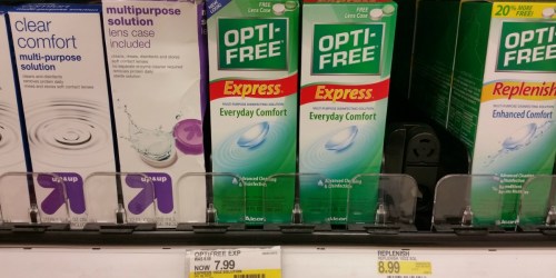 New $5/1 Opti-Free Express Coupon = Great Deals at CVS and Target