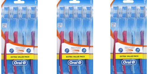 Walgreens: Oral-B 4-Pack Toothbrushes Only $2.99 (Just 75¢ Per Toothbrush)
