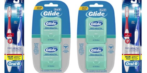 NEW Oral-B Toothbrush & Glide Floss Coupons = Twin Packs Only $1.49 at Walgreens