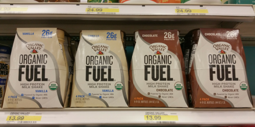 Target: FREE Organic Fuel High Protein Milk Shakes 4-Pack (Regularly $13.99)