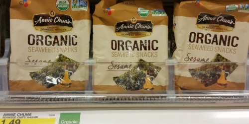 Target: Annie Chun’s Organic Seaweed Snacks Only 69¢ Each + More
