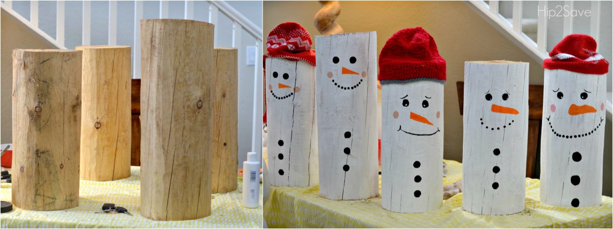 painted-snowman-logs-hip2save-com