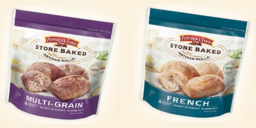 NEW $1/1 Pepperidge Farm Stone Baked Product Coupon = French Artisan Rolls Only $1.98 at Walmart
