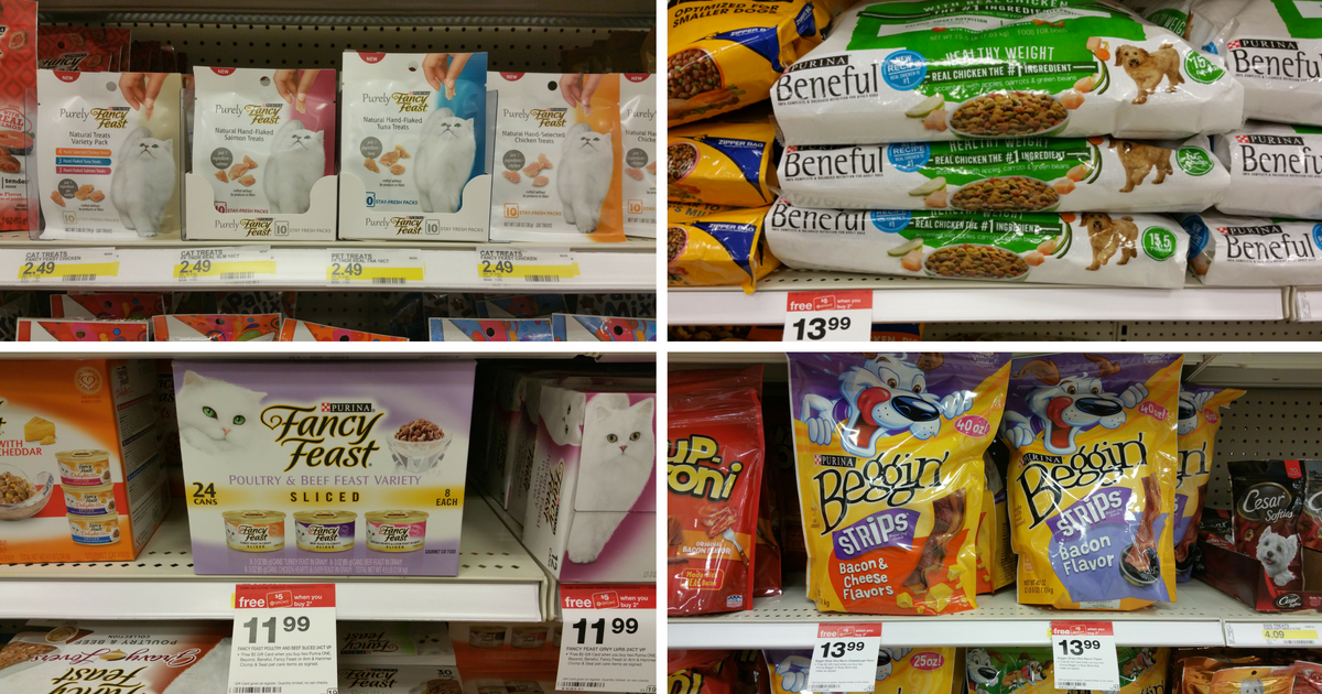 Pet Food Deals at Target 
