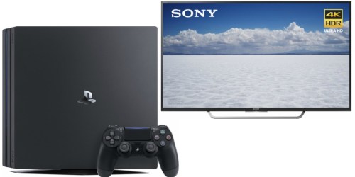 Best Buy: PlayStation 4 Pro Console AND Sony 55″ 4K Ultra HD TV ONLY $999.98 Shipped (Reg. $1,299.98)