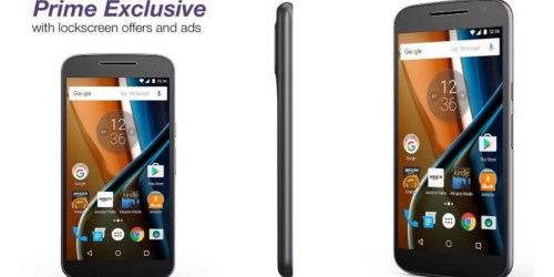 Amazon Prime: Motorola 32 GB Smartphone Only $139.99 Shipped (Regularly $229.99)