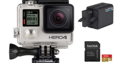 CostCo Members: GoPro HERO4 Silver Camera Bundle Only $199.99 Shipped (Regularly $249)