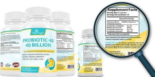 Amazon: Natrogix Probiotic Capsules Only $12.99 (Regularly $19.99)
