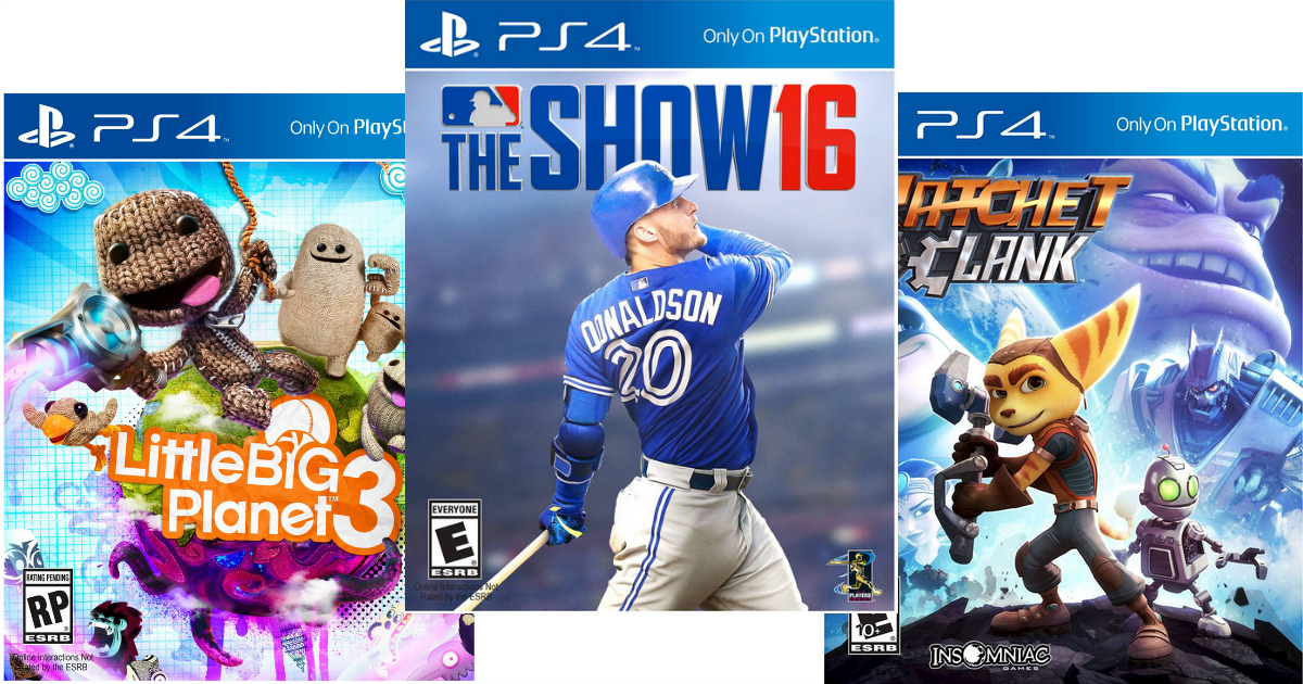 Target Select PlayStation 4 Video Games Just 15 Each & InStore) Today Only