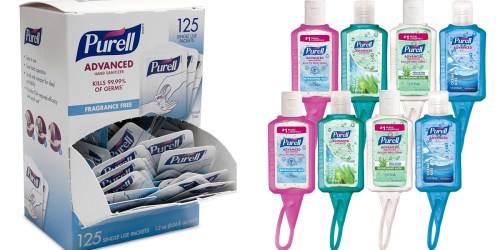 Amazon: 35% Off Purell Products Today Only = 8 Pack of Travel Size Bottles Only $7.89