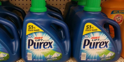 New $3/2 Purex Liquid Detergent Coupon = LARGE Bottles Only $4.79 at Target