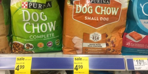 Walgreens: Purina Small Dog Chow 4lb Bag Only $2.50 Each