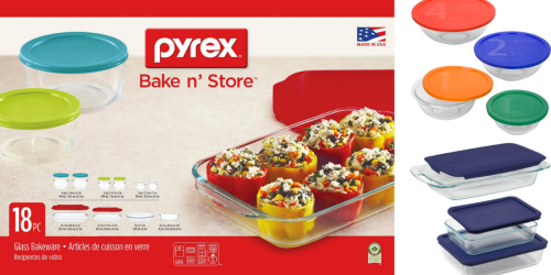 Target.com: DEEP Discounts On Pyrex = 18 Piece Set w/ Lids Only $12.74 Shipped