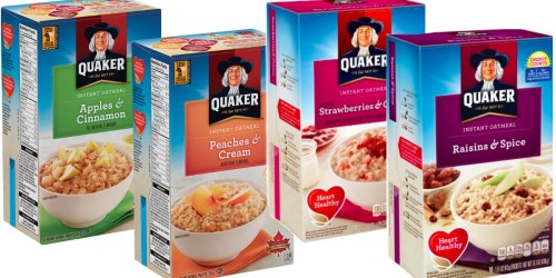 Amazon: 4 Quaker Instant Oatmeal Strawberry & Cream,10 count Boxes as low as $7.75 Shipped ($1.70 Per Box)
