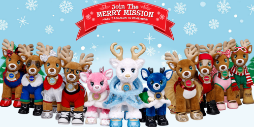 Build-A-Bear: Merry Mission Reindeer Only $17.50 Each When You Buy 2 (Regularly $28 Each)