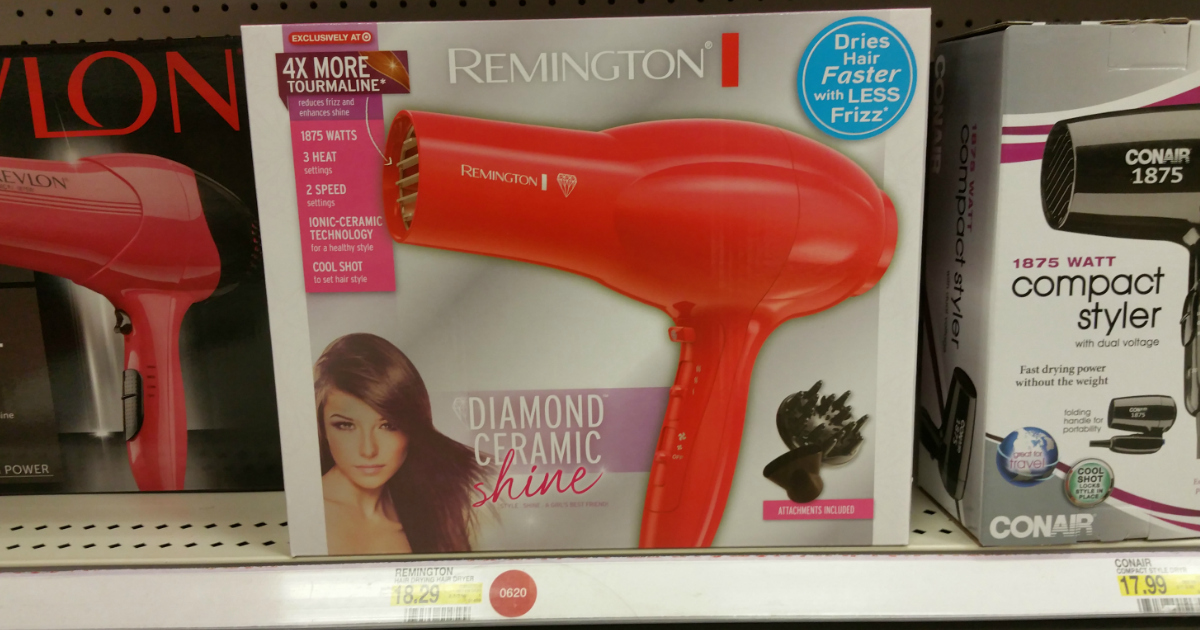 Target clearance hair dryers