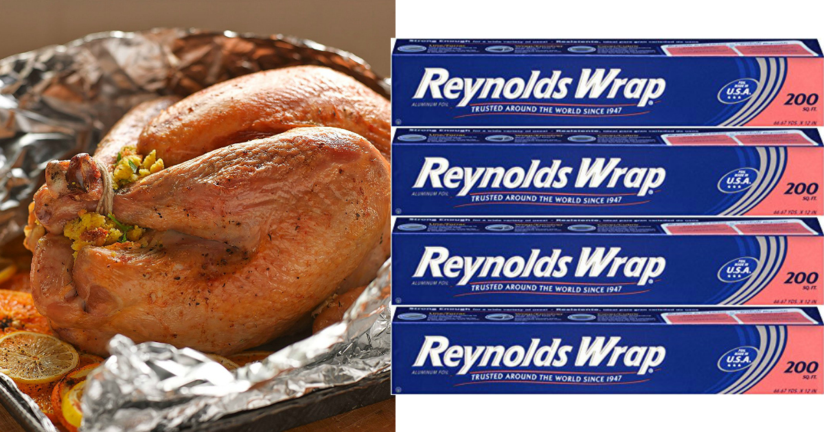Amazon Reynolds Wrap Aluminum Foil 200 Square Foot Roll Only 6.11