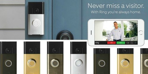 Amazon: Ring Wi-Fi Enabled Video Doorbell Only $124.99 Shipped (Regularly $199)