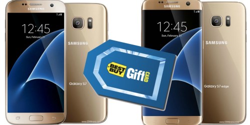 Best Buy: Upgrade to a Samsung Galaxy S7 or S7 Edge and Score Up to a $450 Best Buy Gift Card