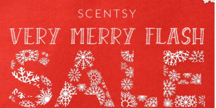Scentsy Very Merry Flash Sale: 80% Off Select Items, BOGO Scentsy Buddies AND Free Ornament