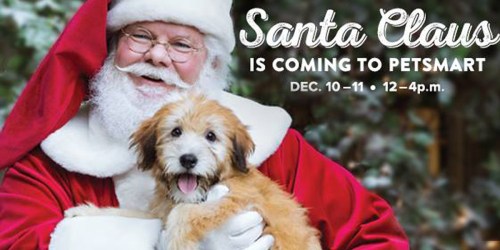 PetSmart: Free Photo Of Your Pet With Santa (December 10th & 11th)