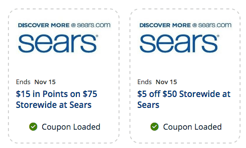 Shop Your Way Coupons