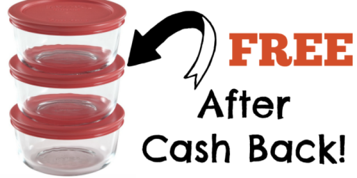 NEW TopCashBack Members: Completely FREE Pyrex 6 Piece Storage Set After Cash Back