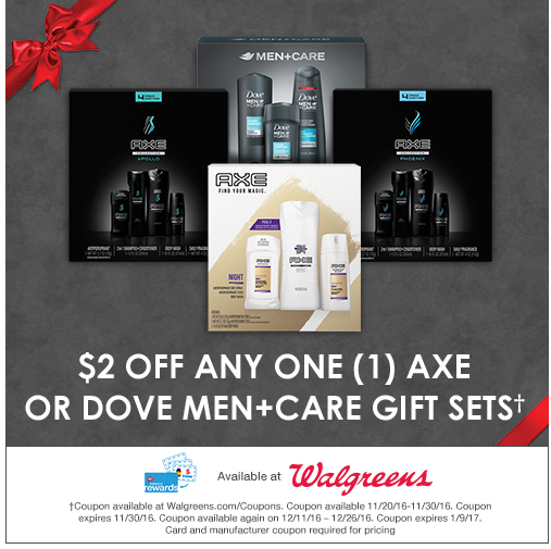 Dove Axe Gift Pack Coupon