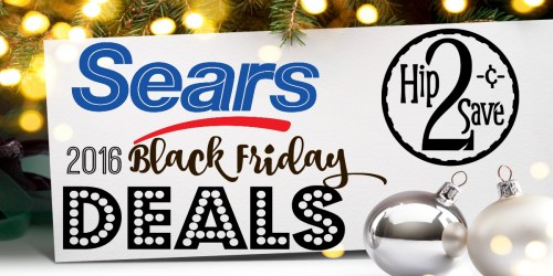 Sears: 2016 Black Friday Deals
