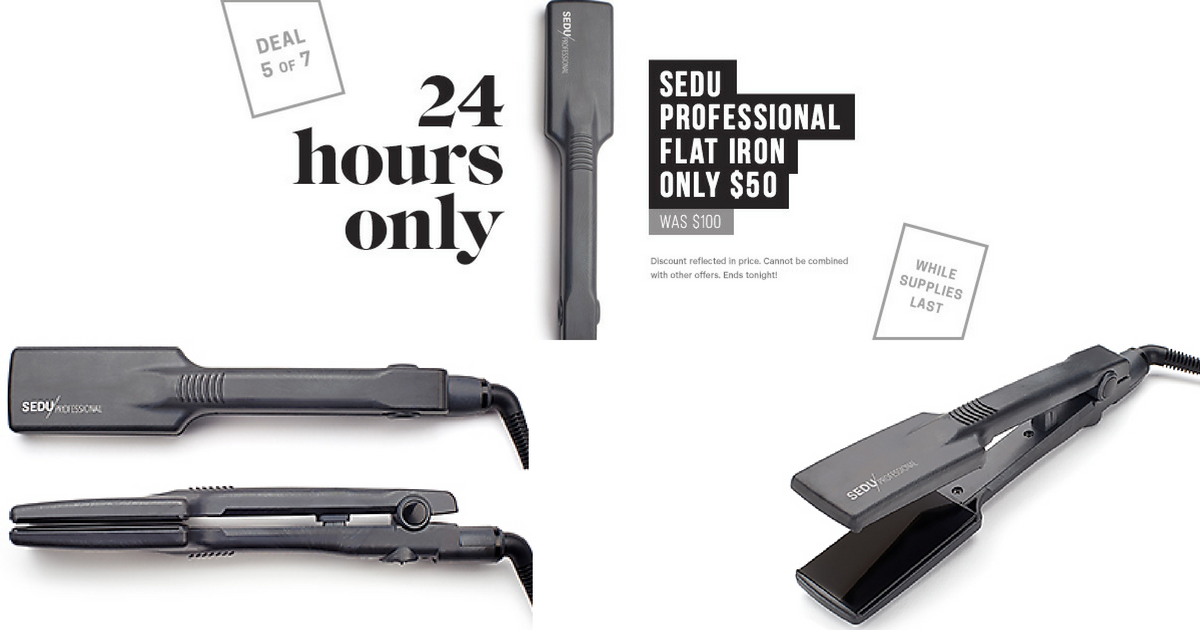 sedu diamond flat iron