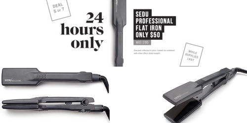 Folica.com: Sedu Professional 1.5″ Flat Iron Just $50 Shipped (Regularly $100)