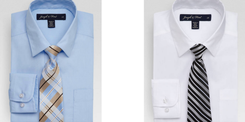 Men’s Wearhouse: Boys Shirt & Tie Set and Men’s Dress Shirts ONLY $3.99 Shipped
