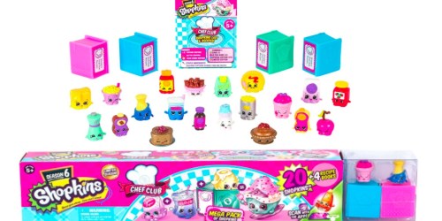 Shopkins Season 6 Chef Club Mega Pack Only $9.44