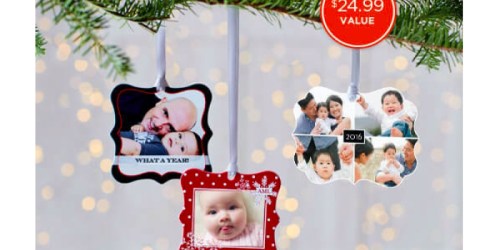 Pampers Rewards Members: Possible FREE Shutterfly Metal Ornament (Check Inbox)