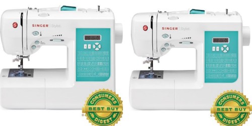 Amazon: SINGER Stylist 100-Stitch Sewing Machine Only $89.99 Shipped (Regularly $169.99)