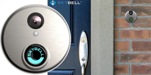 SkyBell HD Wi-Fi Video Doorbell Only $152.99 Shipped – Home Security Disguised As A Doorbell