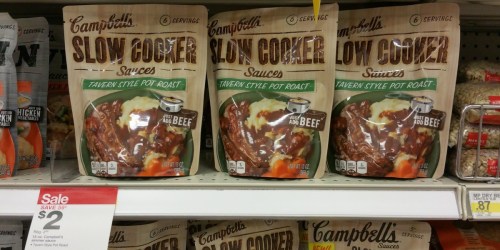 New Campbell’s Coupons = Slow Cooker OR Skillet Sauces Only $1.25 at Target