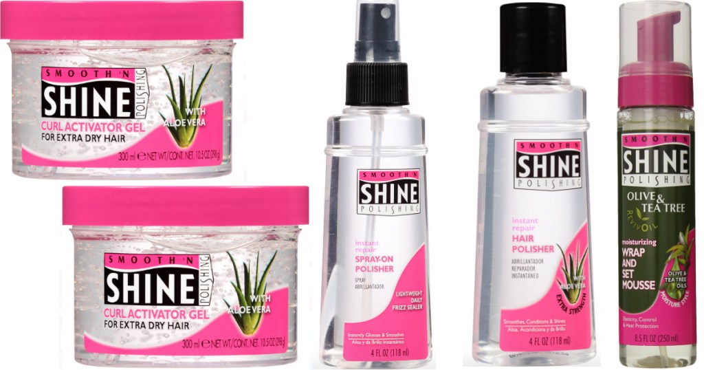 Rare $1/1 Smooth 'N Shine Hair Product Coupons = Curl Activator Gel Only  $ at Walmart